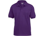 Gildan DryBlend Childrens Unisex Jersey Polo Shirt (Purple) - BC1422