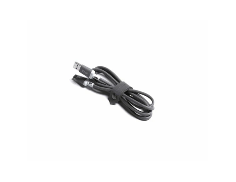 STM Able Cable USB-A to USB-C (1.5m) - Grey Support Fast Charging