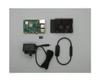 Raspberry Pi 4 Model B 4GB Extreme Cooling Geek Kit Pack Black Ultra Quiet Edition with OS Card