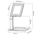 Brateck Lumi PAD15-02 PAD15-02 Universal Anti-theft Tablet Desk Stand most 9.7-10.1"