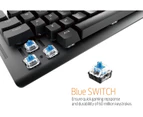 Gamdias HERMES E2 7 Color Backlit Blue Switch Mechanical Keyboard