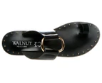Walnut Melbourne Women's Celeste Slide Shoe - Black