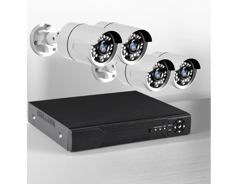8CCTV Cameras 1080P HDMI 8CH DVR Security System IR Night Vision 1TB Space