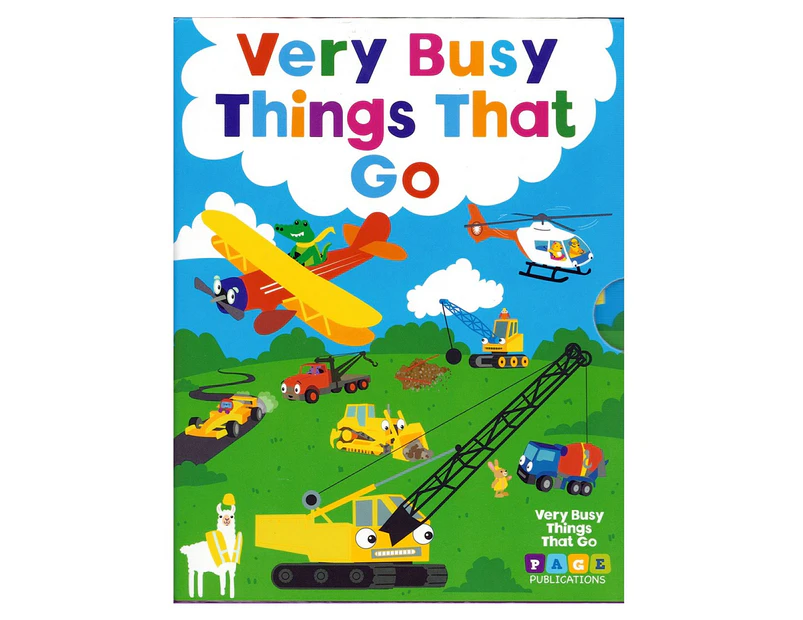 Very Busy Things That Go Box 3-Book Set