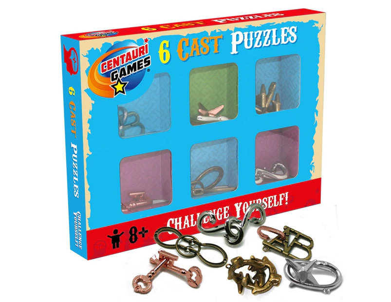 BMS Toys 6 Cast Puzzle Set