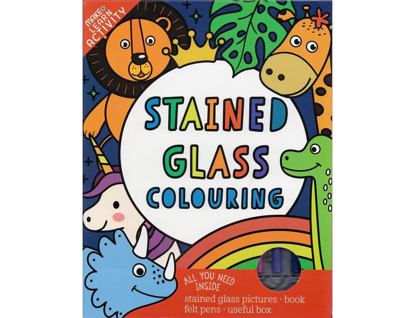 Magic Stained Glass Colouring