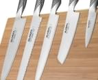 Global 6-Piece Takumi Knife Set w/ Bamboo Block 2