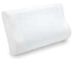 Royal Comfort Gel-Infused Contoured Memory Foam Pillow Twin Pack 6