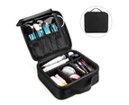 CoolBELL Women's Travel Cosmetic Bag-Black