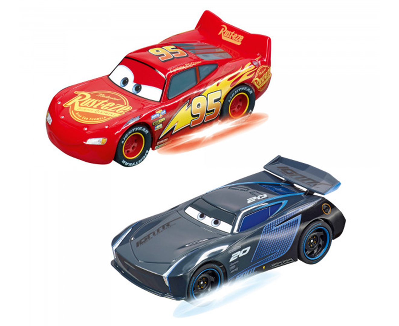 Carrera Go!!! Disney-Pixar Cars Neon Lights Slot Car Playset 