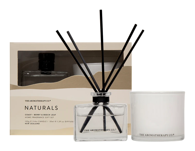 The Aromatherapy Co. Naturals Home Fragrance Gift Set - Coast (Berry & Beech Leaf)