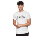 Unit Men's Grant Tee / T-Shirt / Tshirt - White