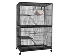 i.Pet 140cm 4 Level Rabbit Cage Bird Ferret Parrot Cages Aviary Cat Budgie Hamster Castor