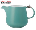 Maxwell & Williams 600mL Tint Teapot - Aqua