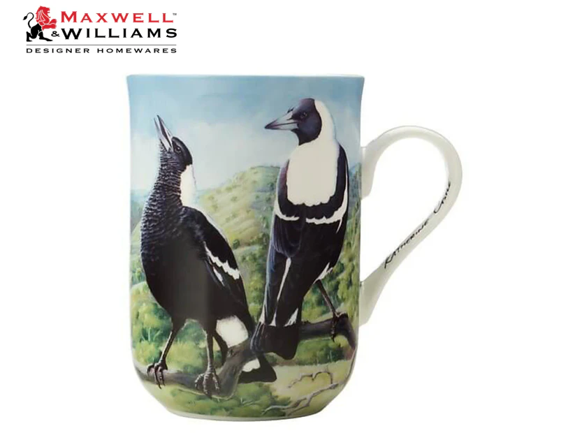 Maxwell & Williams 300mL Birds Of Australia 10 Year Anniversary Mug - Magpie