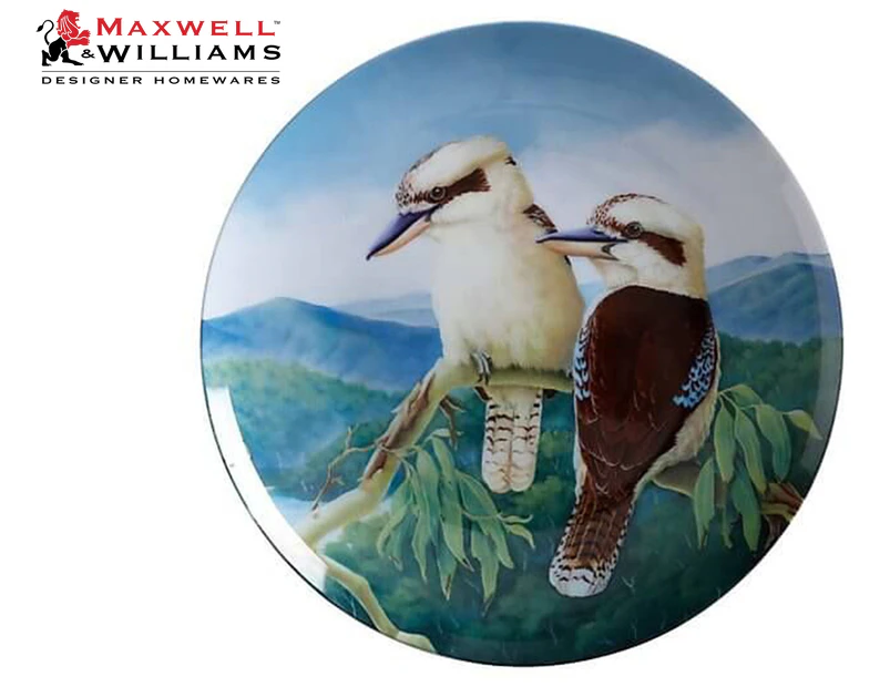 Maxwell & Williams 20cm Birds Of Australia 10 Year Anniversary Kookaburra Plate
