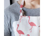 Printed Flamingo Kitchen Aprons for Women