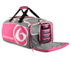 6 Pack Fitness Prodigy Duffle - Pink/Grey