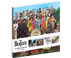 The Beatles Notebook Album Covers  Official A6 Exercise Book 4 Pack - Multi
