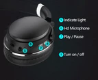 TWS Wireless Bluetooth Headphone HiFi stereo Noise Cancelling Sport-Sliver
