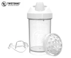 Twistshake Crawler Cup 300mL Baby Bottle - White