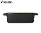 Maxwell & Williams 19x7.5cm Epicurious Square Baker - Black