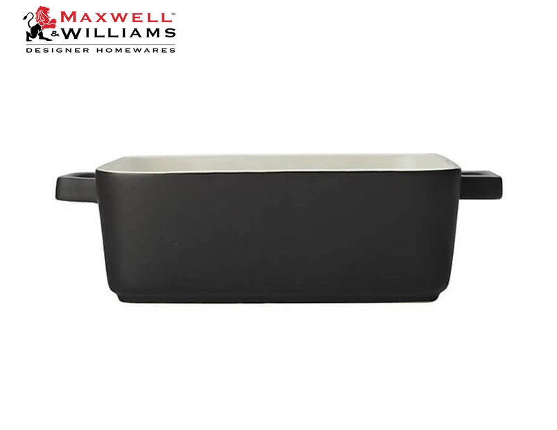 Maxwell & Williams 19x7.5cm Epicurious Square Baker - Black