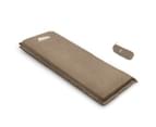 Weisshorn Self Inflating Mattress Camping Sleeping Mat Air Bed Pad Single Coffee 1