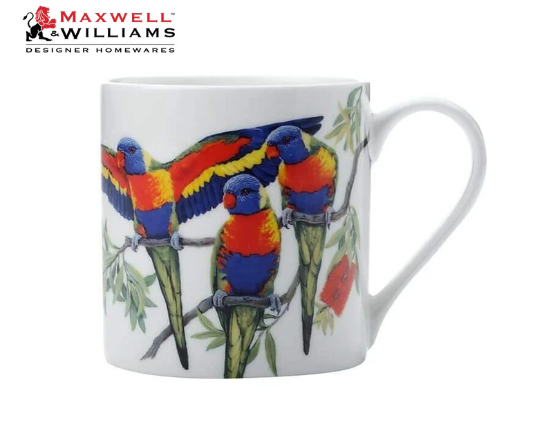 Maxwell & Williams 350mL Cashmere Birdsong Mug - Lorikeet