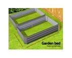 Greenfingers 2PCS Garden Bed 150x90x30CM Galvanised Steel Raised Planter 3