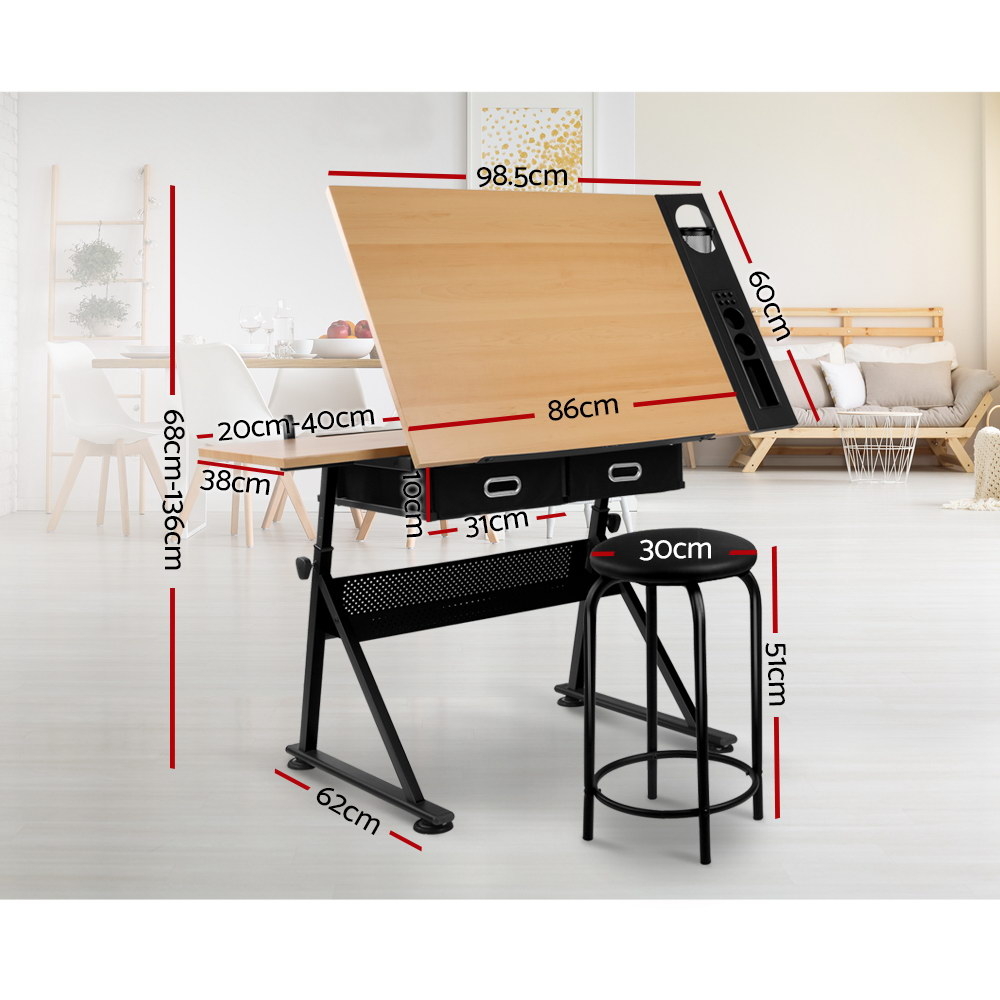 Zeny drafting store table