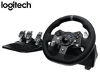 Logitech G920 Driving Force Feedback Racing Wheel (XBox One & PC) - Black