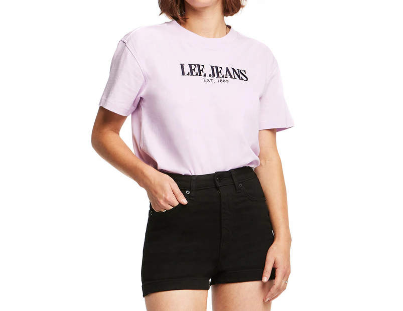 Lee Women's Classic Tee / T-Shirt / Tshirt - Amethyst