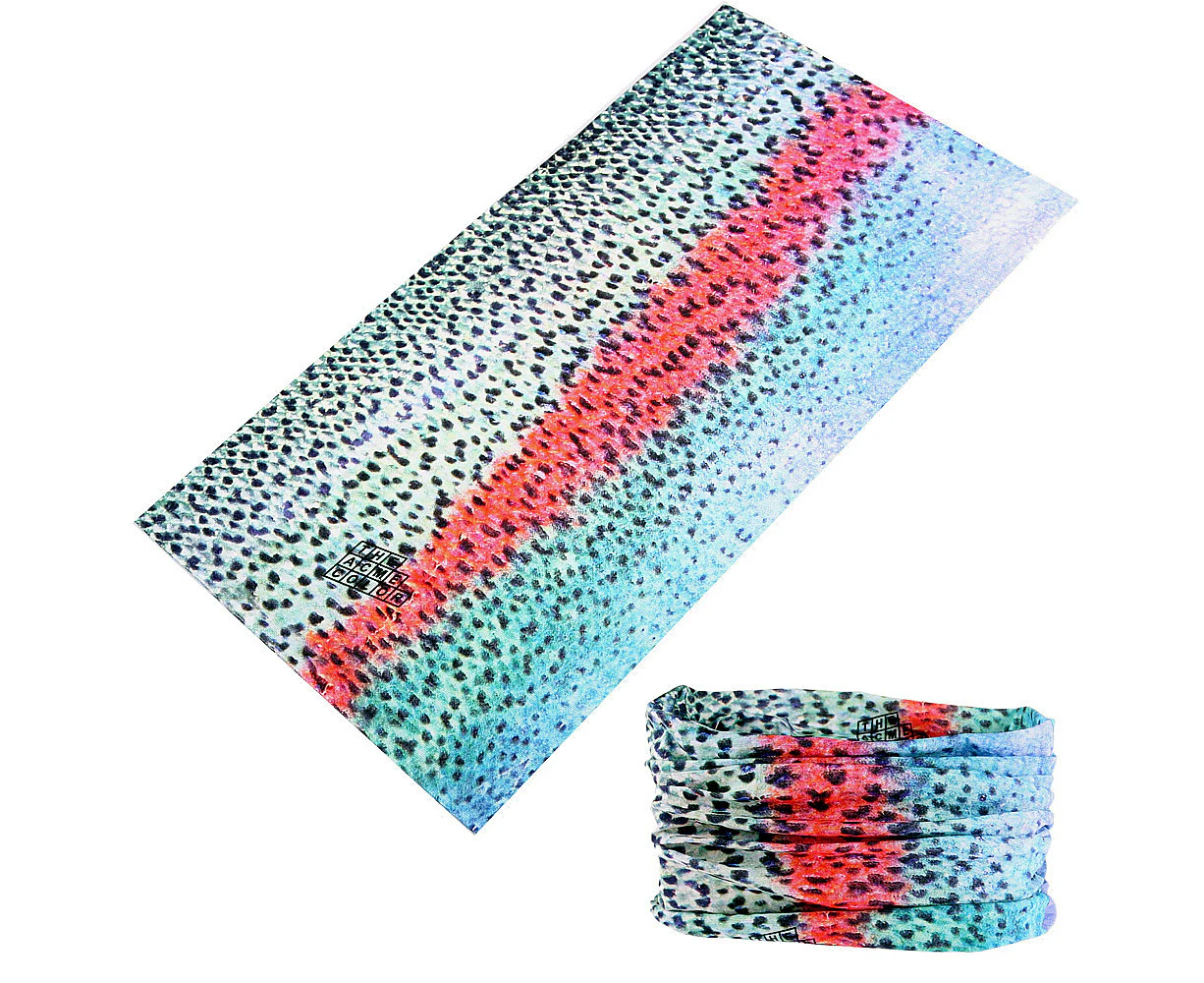 Rainbow Trout  Face Tubes Fishing Headwear Bandana UV Durage Neck Scarf