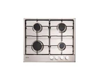 Euro Cooktop Gas 600mm Stainless Steel ECT600GS