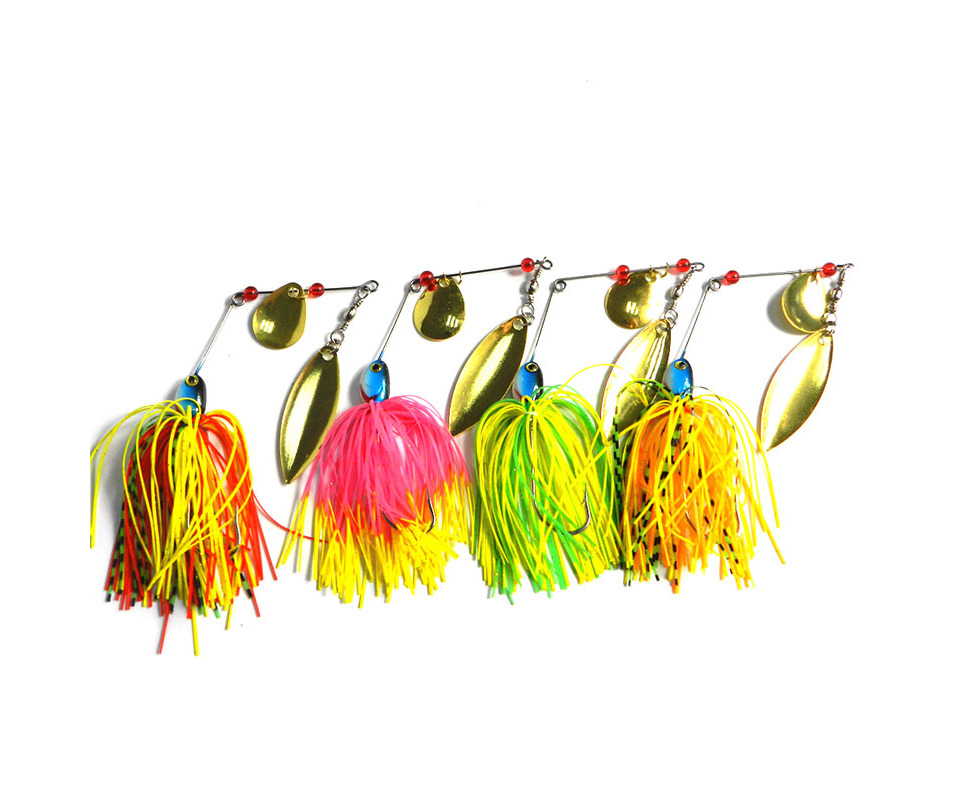 4x Trout Spinners 2.5g Spinner Spoon Bait Fishing Lure Metal Lures Baits  Bass<!-- -->