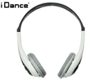 iDance Freedom On-Ear Headphones - Grey/Black