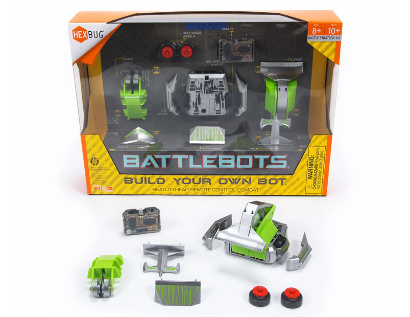 Hexbug R/C BattleBots Build Your Own Bot Playset - Green