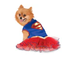 Supergirl Pet Tutu Dress Costume