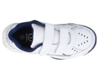 Surefit Kids' Track Shoes - White/Navy