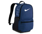 Nike 24L Brasilia Medium Training Backpack - Midnight Navy/Black/White