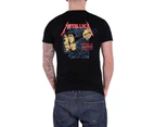 Metallica T Shirt And Justice For All Original Band Logo  Official Mens - Black