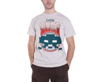 Space Invaders T Shirt Game Over  Official Retro Gamer Mens - Black