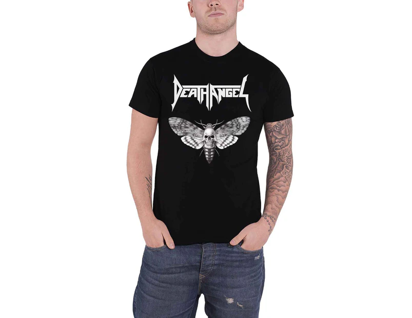 Death Angel T Shirt The Evil Divide Band Logo  Official Mens - Black