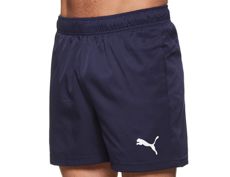 Puma Men's Active Woven 5-Inch Shorts - Peacoat