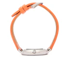 Tony+Will Women's 36mm Jewel Leather Watch - Orange/Silver