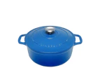 Chasseur Round French Oven 28cm - 6.3L Sky Blue