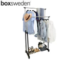 Boxsweden Double Garment Rack w/ Wheels