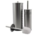 boxsweden Toilet Brush & Roll Holder Set - Stainless Steel 2