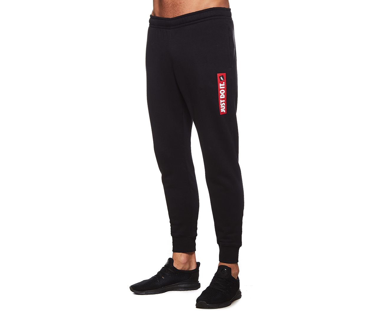 Nike Sportswear Men's Just Do It Fleece Trackpants / Tracksuit Pants ...